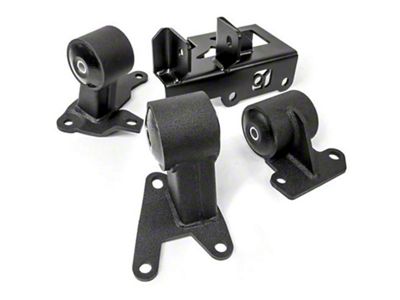 Innovative Mounts H-Series Black Steel Mounts 95A Bushings (94-01 Integra)