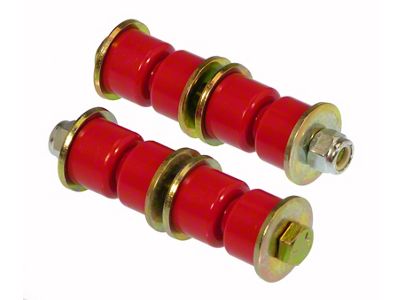 Prothane 88-00 Universal Sway Bar End Link Kit - Red - 8-401