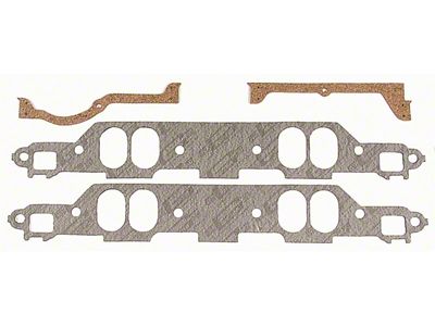 Mr. Gasket Intake Gasket; 1.43 in. x 2.05 Oval Port; - 316