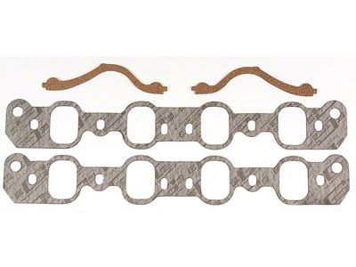 Mr. Gasket Intake Gasket; Rectangle Port Shape; Port Dimensions W-1.62 in. x H-2.28 in.; - 211