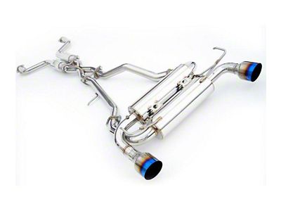 Invidia 02-08 Nissan 350z Gemini Rolled Stainless Steel Tip Cat-back - HS02N3ZGIS