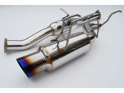Invidia 00+ S2000 70mm Single N1 Titanium Tip Cat-back Exhaust - HS00HS1GST