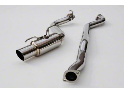 Invidia 08+ WRX Hatch RACING Stainless Steel Tip Cat-back Exhaust - HS08SW5GTR