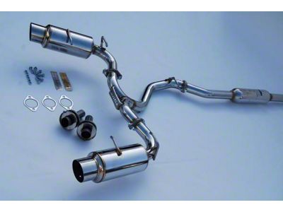 Invidia 12 Scion FRS/BRZ 60mm N1 Polish Tip Cat- Back - HS12SSTGTP