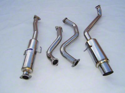 Invidia 88-91 CRX EF8 60mm 101mm tip N1 Cat-back Exhaust - HS88HCXGTP