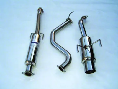 Invidia 92-95 Honda Del Sol 101mm tip Cat- Back Exhaust - HS92HD1GTP