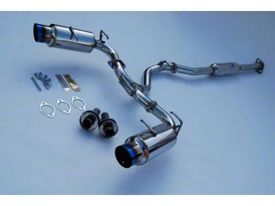 Invidia 12 Scion FRS/BRZ 60mm N1 Ti-Tip Cat- Back Exhaust - HS12SSTGTT