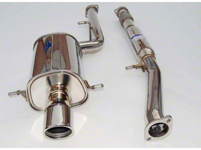 Invidia 02-07 WRX/STi 76mm Q300 Stainless Steel Cat-back Exhaust - HS02SW1G3S