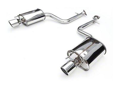 Invidia 08-09 WRX Sedan Q300 Single Stainless Steel Tip Cat-back - HS08SW4G3S