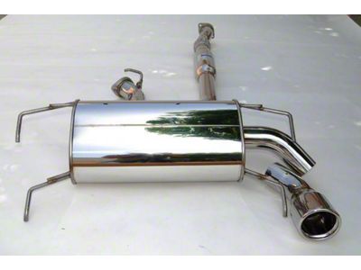 Invidia 08+ WRX Hatch Q300 Single Rolled SS Cat-back Exhaust - HS08SW5GT3