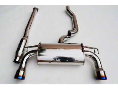 Invidia 09+ EVO 10 Q300 Titanium Tip Cat-back Exhaust - HS09MEXG3T