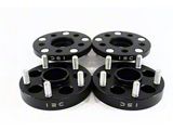 ISC 5x114 Hub Centric Wheel Spacers 25mm 56.1HB Black -WS5x11425B