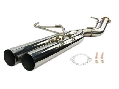 ISR Performance Series II - EP Dual Rear Section Only - Nissan - IS-S2RO-EPD-S14