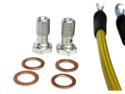 ISR Performance Stainless Steel Rear Brake Lines - Nissan 240sx S13/S14 - IS-NIS-1225REARS