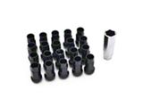 ISR Performance Steel 50mm Open Ended Lug Nuts M12x1.25 - IS-12125-BLK
