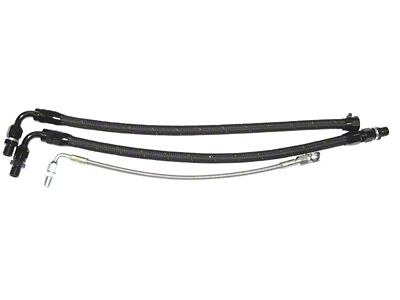 ISR Performance Top Mount Turbo Lines - SR20DET S13 Motor - IS-T25-NS13-EXT
