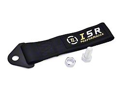 ISR Performance Universal Racing Tow Strap - Black - IS-TS-BK