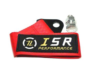 ISR Performance Universal Racing Tow Strap - Red - IS-TS-R