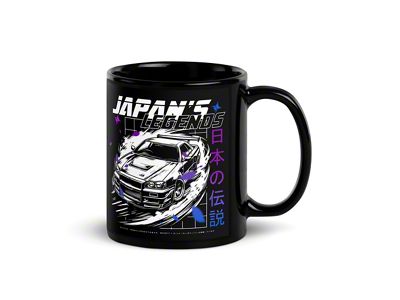 Throtl Japan's Legends R34 Skyline GT-R Coffee Mug