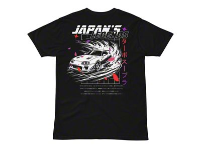 Throtl Japan's Legends MK4 Supra Short Sleeve T-Shirt