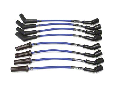 JBA 01-06 GM 8.1L Truck Ignition Wires - Blue - W08619