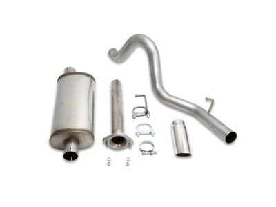 JBA 04-06 Jeep Wrangler LJ 2.4L/4.0L 304SS Single Rear Exit - 30-1541