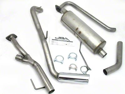 JBA 04-19 Nissan Frontier 4.0L 409SS Pass Side Single Exit - 40-1411