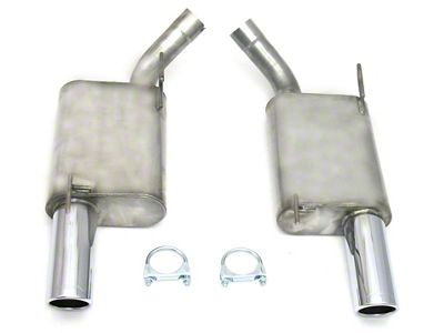 JBA 07-10 Ford Mustang GT/GT500 4.6L/5.4L 409SS Dual 3.5in Rear - 40-2627