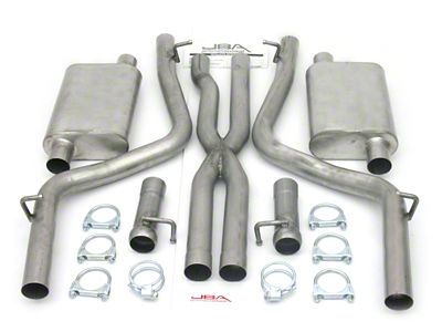 JBA 08-14 Dodge Challenger 5.7L 409SS Dual Rear Exit Cat-Back - 40-1666