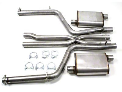 JBA 11-14 Chrysler/Dodge Cars 5.7L 409SS Dual Rear Exit Cat-Back - 40-1602
