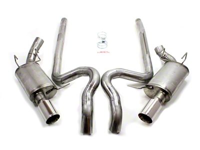 JBA 11-14 Ford Mustang GT/GT500 5.0L/5.4L/5.8L 409SS Dual Rear Exit - 40-2644