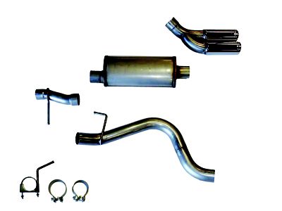 JBA 19-20 Ford Ranger EcoBoost 304SS Dual Side Rear Exit - 30-2545