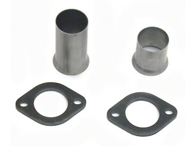 JBA 2.5in Stainless Steel Mid-Pipe Starter Tubes