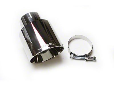 JBA 2.5in x 4in x 5-3/4in Double Wall Polished Chrome
