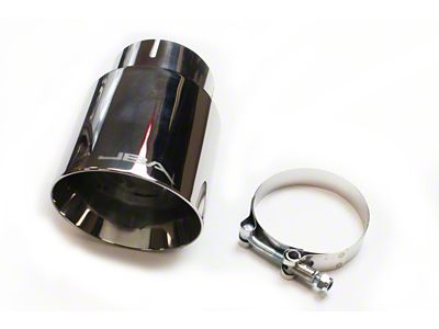 JBA 3in x 4in x 7-5/8in Double Wall Polished Chrome - 12-08276