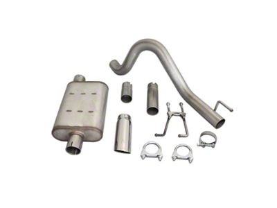 JBA 87-96 Jeep Wrangler YJ 2.5L/4.0L/4.2L 304SS Single Rear Exit - 30-1502