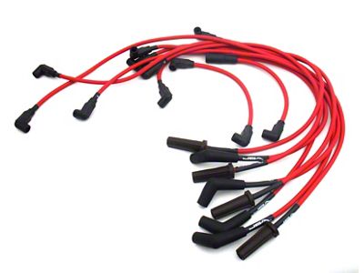JBA 88-95 GM 454 Truck Ignition Wires - Red - W0821