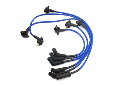 JBA 90-96 Ford Ranger/Explorer 4.0L Ignition Wires - Blue - W06339