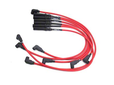 JBA 92-02 Dodge Truck 3.9L Ignition Wires - Red - W0939