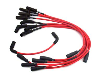 JBA 96-00 GM 454 Truck Ignition Wires - Red - W0822