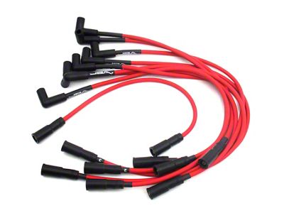 JBA 96-99 GM 5.0L/5.7L Truck Ignition Wires - Red - W0832