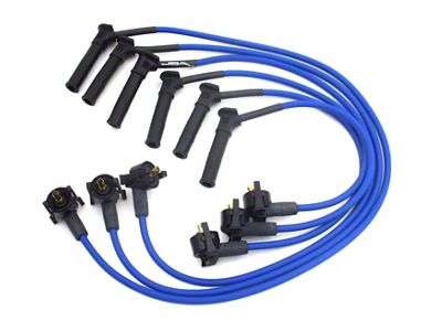 JBA 97-01 Ford Explorer 4.0L SOHC Ignition Wires - Blue - W06749