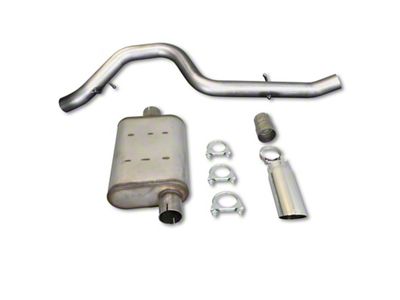 JBA 97-99 Jeep Wrangler TJ 2.5L/4.0L 304SS Single Rear Exit - 30-1514