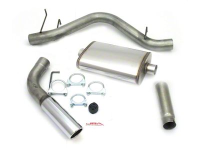 JBA 98-01 Ram 1500/2500 3.9L/5.2L/5.9L 409SS Pass Side Single Exit - 40-1508