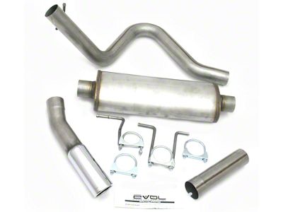 JBA 99-05 Ford Excursion 5.4L/6.8L 409SS Pass Side Single Exit - 40-2501