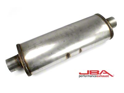 JBA Universal Chambered 304SS Muffler 22x8x5 3in Center/Center - 40-302202