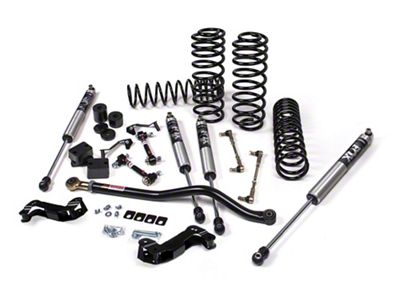 JKS Manufacturing Jeep JL J-Kontrol 3in 2Dr w/Fox 2.0 Performance Series Shocks HD Rate Coils - JSPEC135KFP