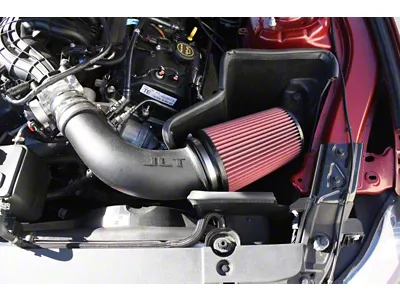 JLT 15-17 Ford Mustang V6 Black Textured Cold Air Intake - CAI-FMV6-15