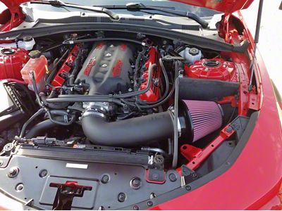 JLT 16-19 Chevrolet Camaro LT1 6.2L Black Textured Cold Air - CAIP-CC1662