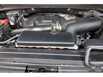 JLT 15-19 Ford F-150/Raptor Black Textured Coolant Tank Cover - CTC-F150-15